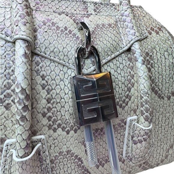 NWT Givenchy Antigona Lock Python Bag - Picture 4 of 16